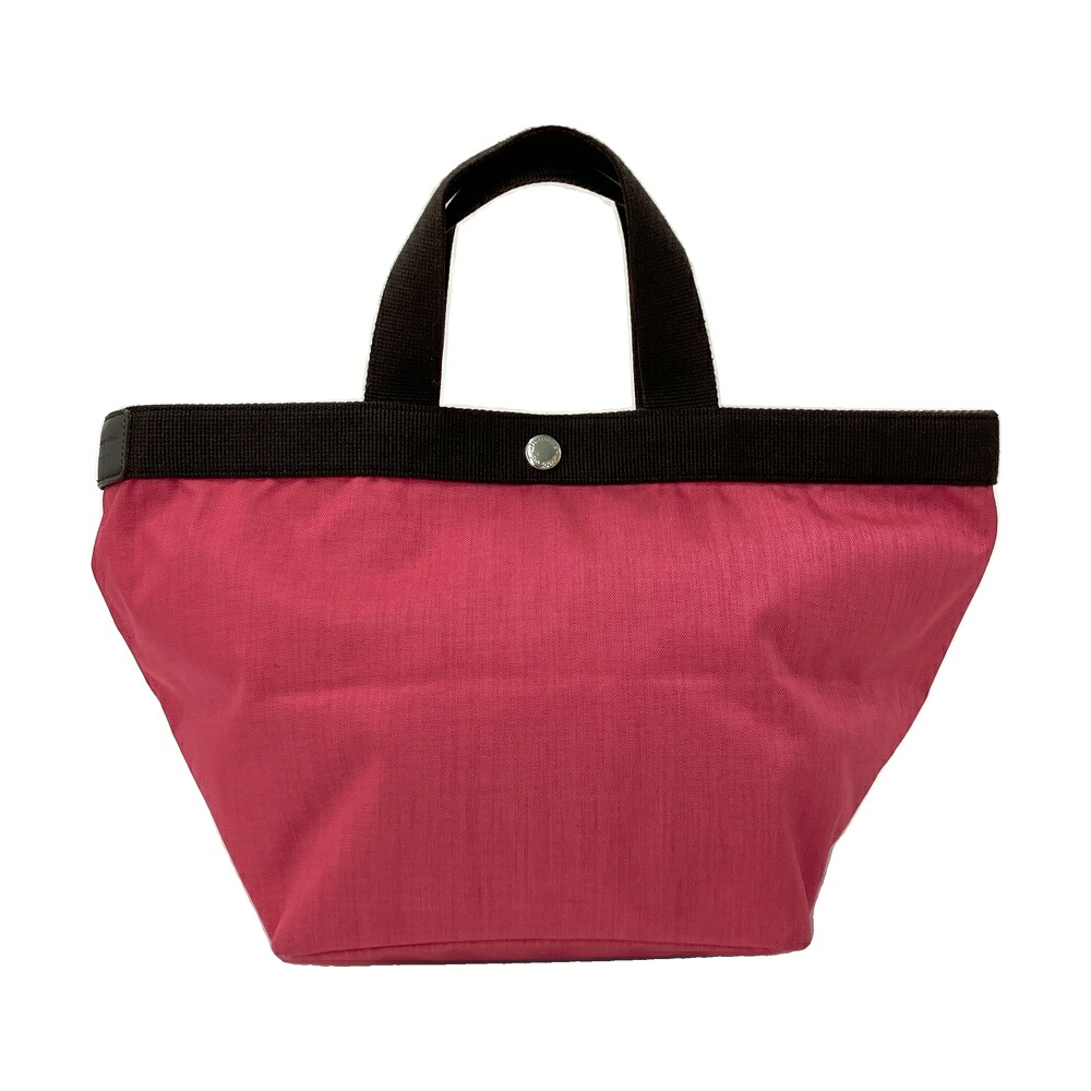 HERVE CHAPELIER エルベシャプリエ 舟型 トートバッグ コーデュラ ピンク系 【中古】｜中古ゴルフウェア通販STST