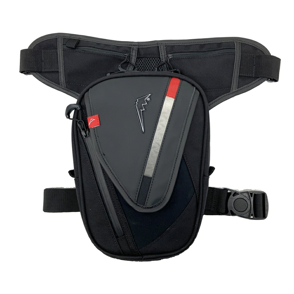 KUSHITANI クシタニ K-3602 レッグバッグ ブラック系 【中古】バイクウェア｜中古ゴルフウェア通販STST