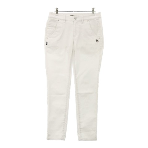 PEARLY GATES パーリーゲイツ ストレッチパンツ ホワイト系 1 【中古】ゴルフウェア レディース｜中古ゴルフウェア通販STST