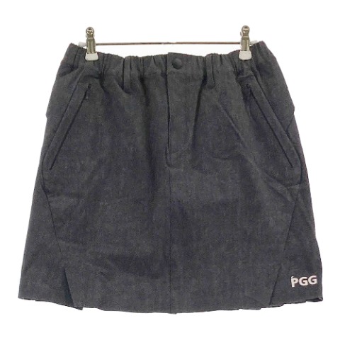 PGG PEARLY GATES パーリーゲイツ 2022年青写真 伸ばすことスコート  薄墨色系 1 【中古】ゴルフお召しもの レディース