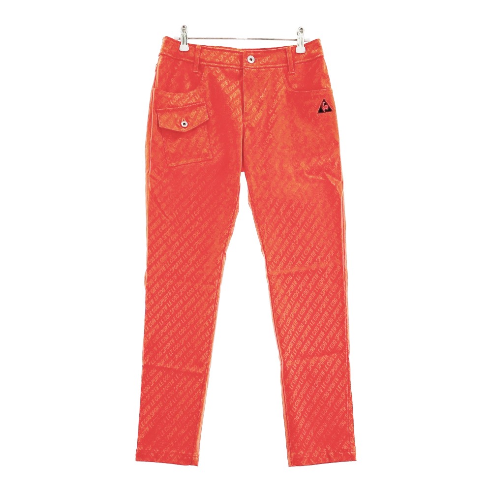 LE COQ SPORTIF レディースパンツ GQL8240 11号 オレンジ LE COQ SPORTIF レディースパンツ GQL8240 11号 オレンジ LE COQ