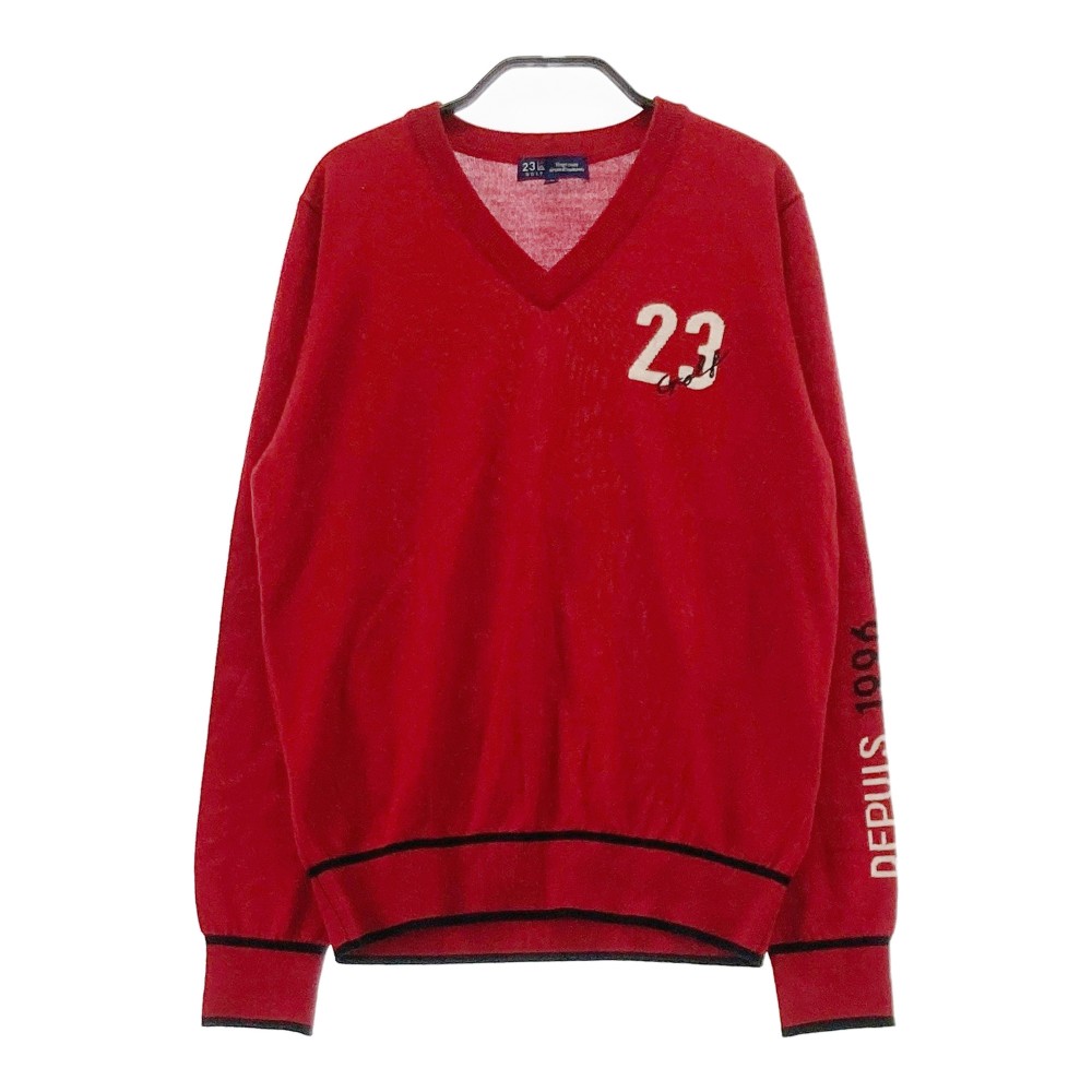 楽天市場】BEAMS GOLF ビームスゴルフ 裏地付 ニットセーター レッド系