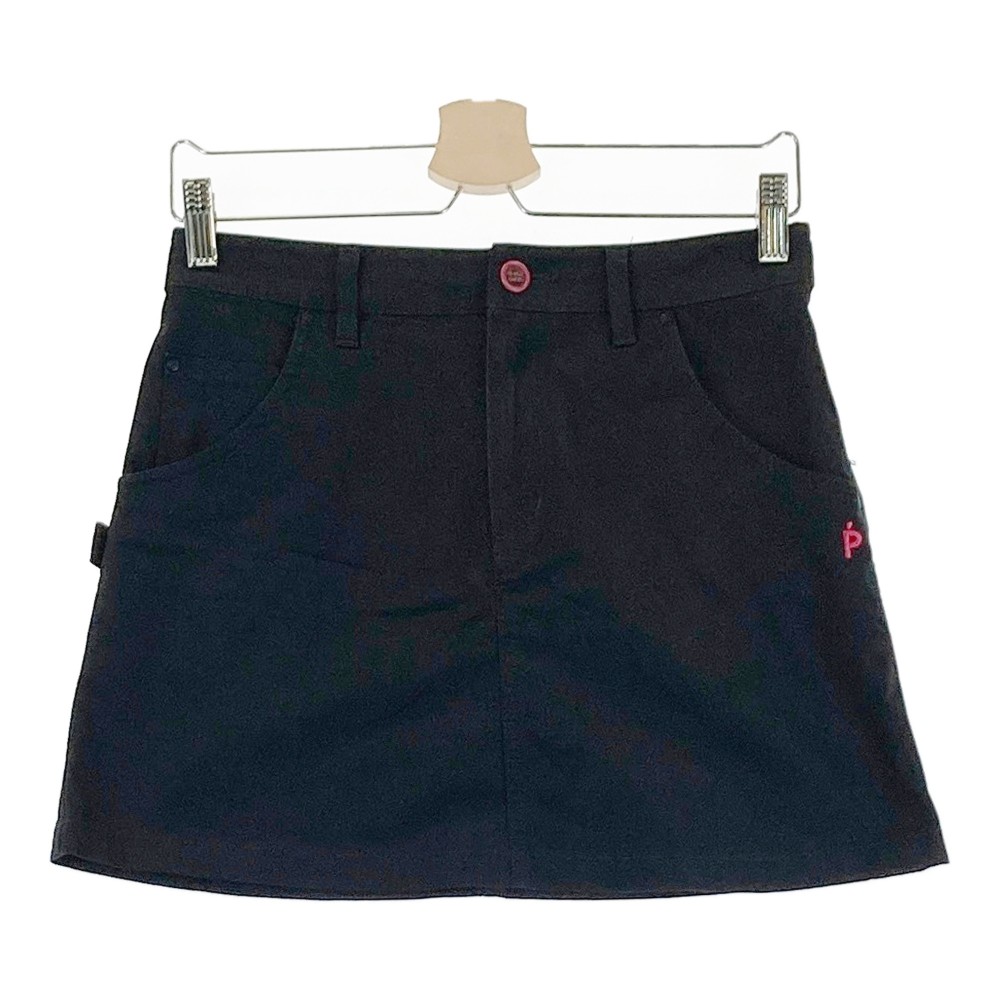 新品未使用　パーリーゲイツ スカート 1 楽天市場】PEARLY GATES パーリーゲイツ スカート ブラック系 1 【中古
