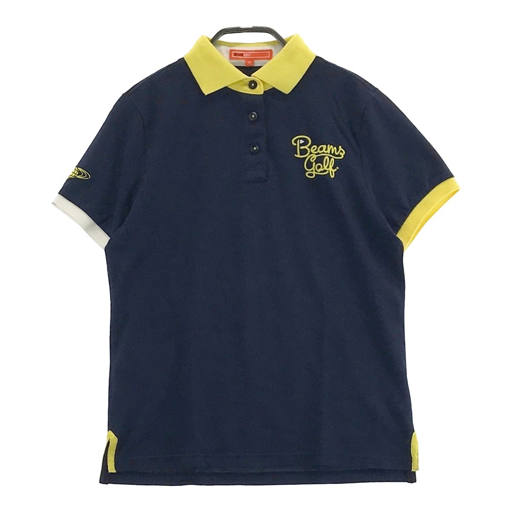 楽天市場】BEAMS GOLF ビームスゴルフ 半袖ポロシャツ ブラック系 L