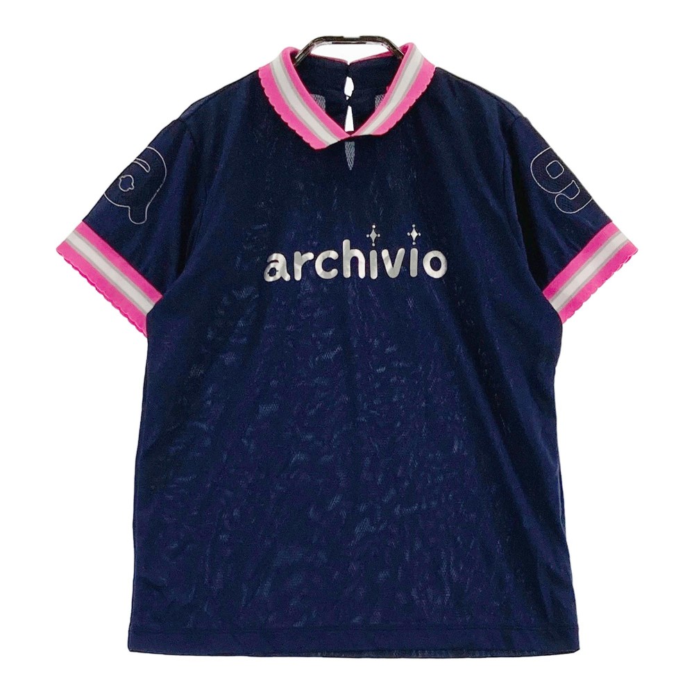 楽天市場】ARCHIVIO アルチビオ ハイネック 半袖Tシャツ ブラック系 38 【中古】ゴルフウェア レディース : 中古ゴルフウェア通販STST