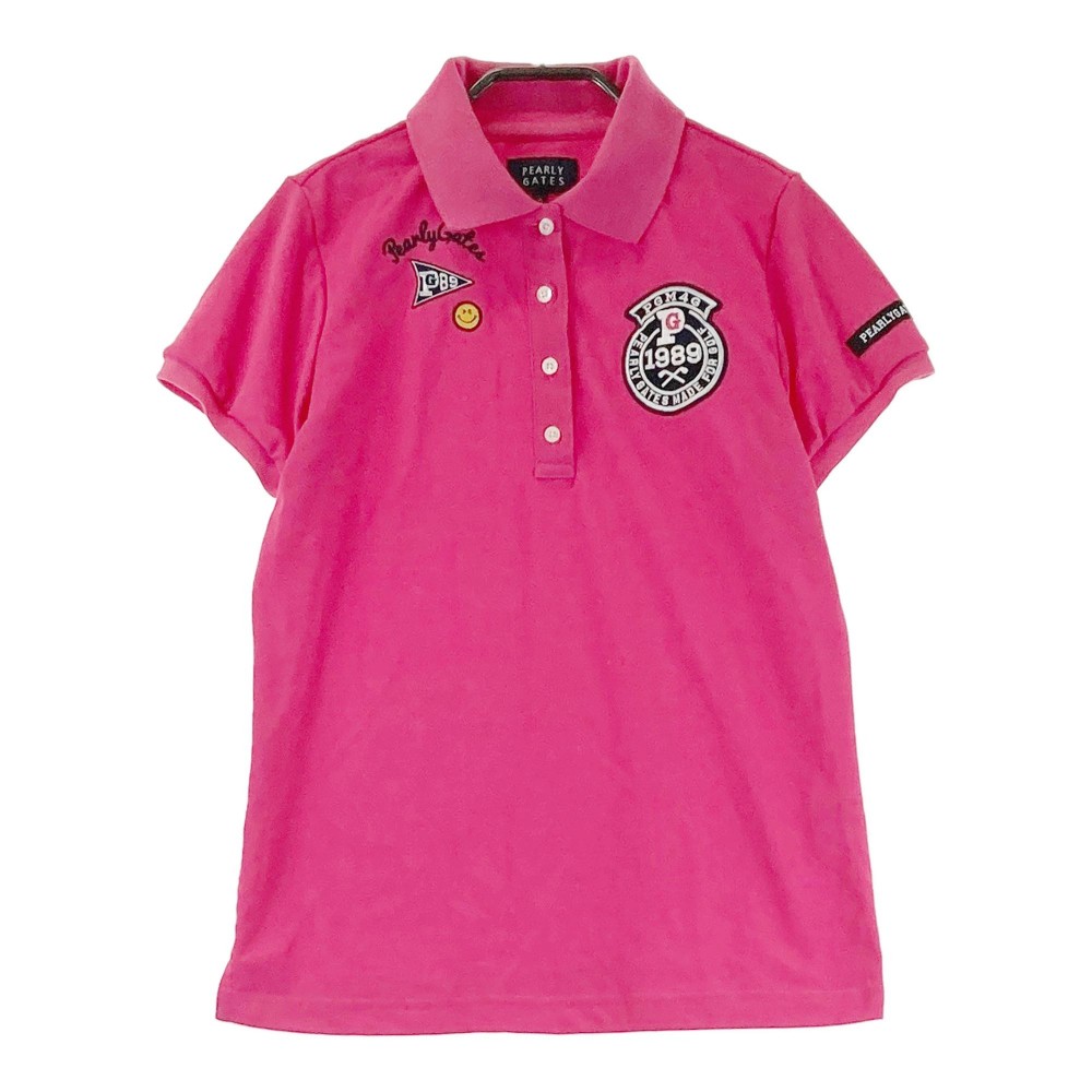 楽天市場】PEARLY GATES パーリーゲイツ 半袖ポロシャツ ピンク系 0