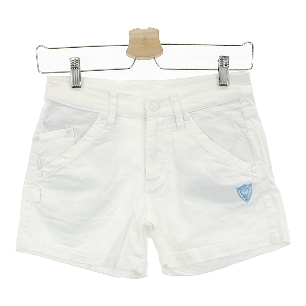 PEARLY GATES パーリーゲイツ ストレッチ ショートパンツ ホワイト系 00 【中古】ゴルフウェア レディース