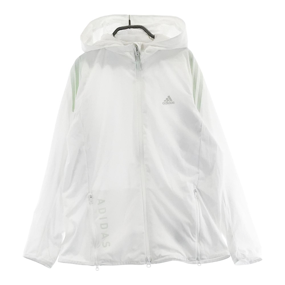 ADIDAS GOLF アディダスゴルフ HG8257 2022年モデル フード付 ジップジャケット ホワイト系 M 【中古】ゴルフウェア レディース 4,435円