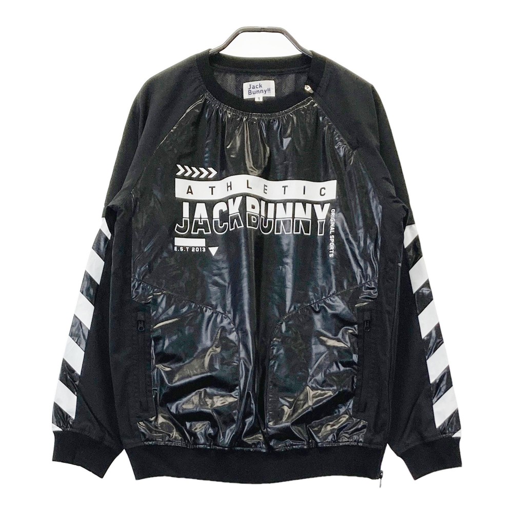 JACK BUNNY ジャックバニー スニードジャック 2WAY 長袖ブルゾン ジャケット ブラック系 1 【中古】ゴルフウェア レディース｜中古ゴルフウェア通販STST