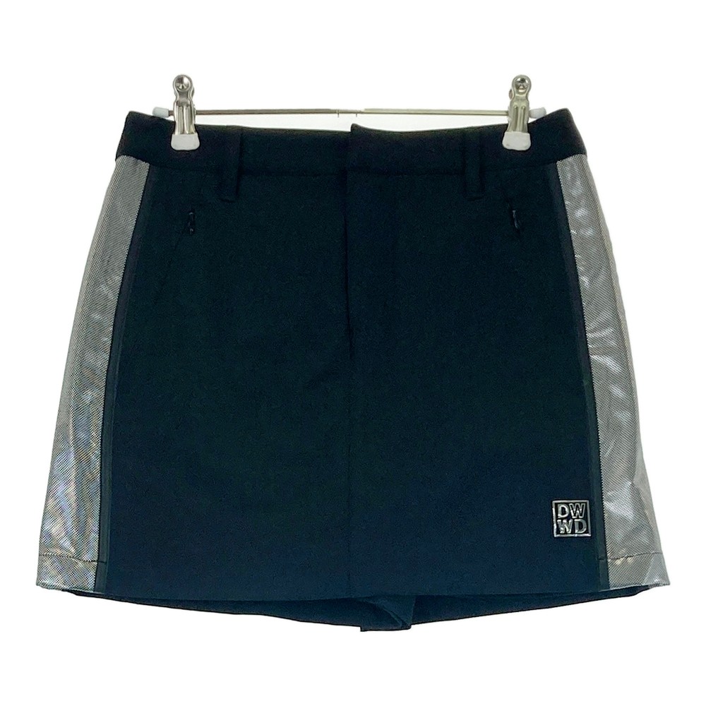 DANCE WITH DRAGON ダンスウィズドラゴン キュロットスカート ブラック系 1 【中古】ゴルフウェア レディース|中古ゴルフウェア通販STST