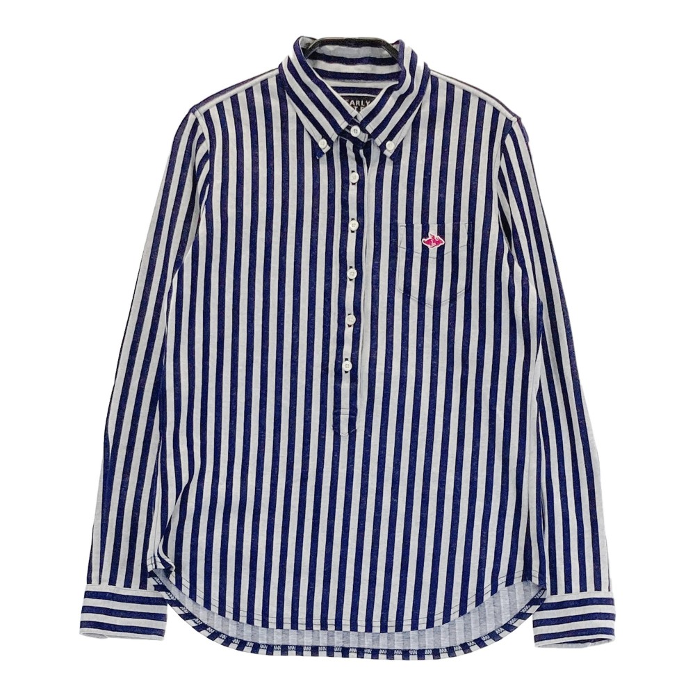 楽天市場】PEARLY GATES パーリーゲイツ 長袖ポロシャツ ストライプ柄