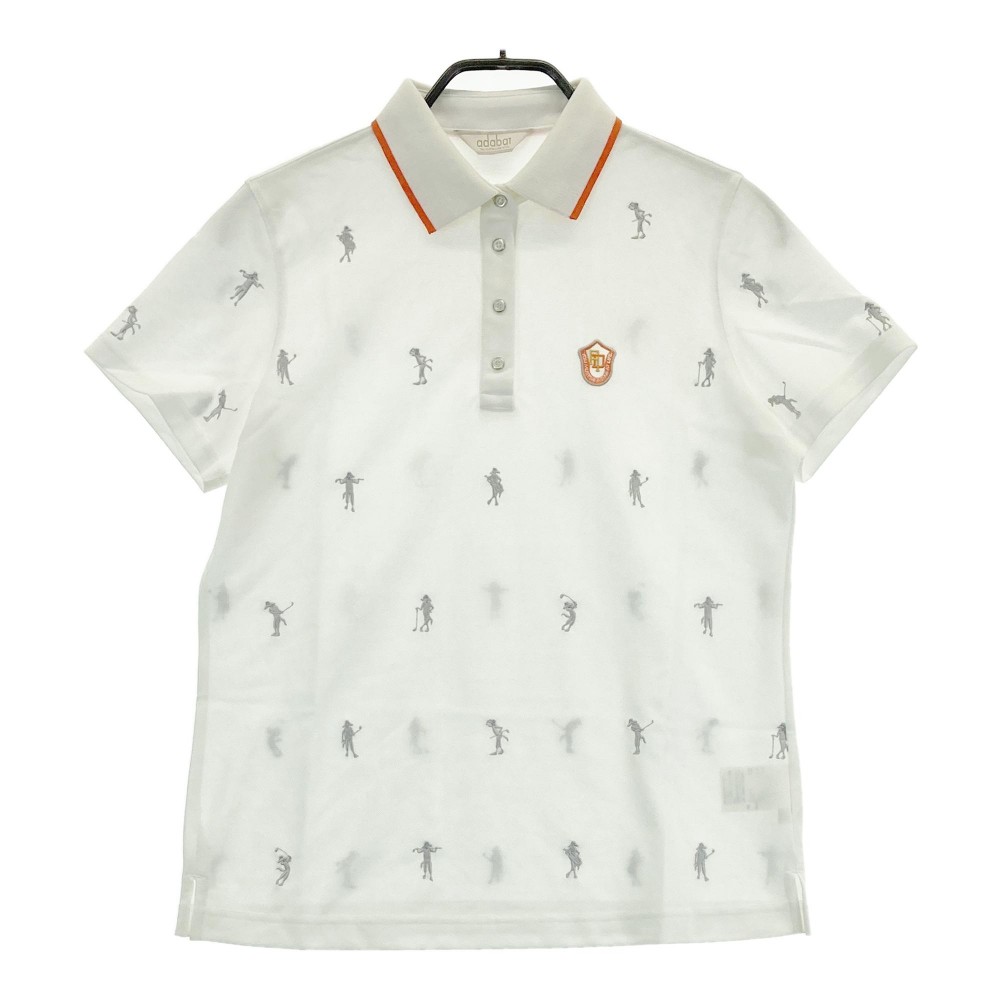 楽天市場】ADABAT アダバット 半袖 ポロシャツ 刺繍 ホワイト系