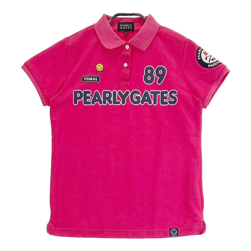 楽天市場】PEARLY GATES パーリーゲイツ 半袖ポロシャツ ピンク系 0