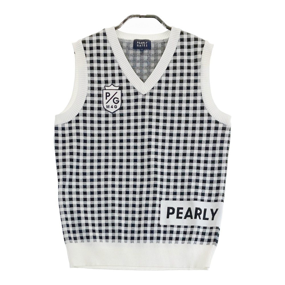 楽天市場】PEARLY GATES パーリーゲイツ ニットベスト ロゴ刺繍