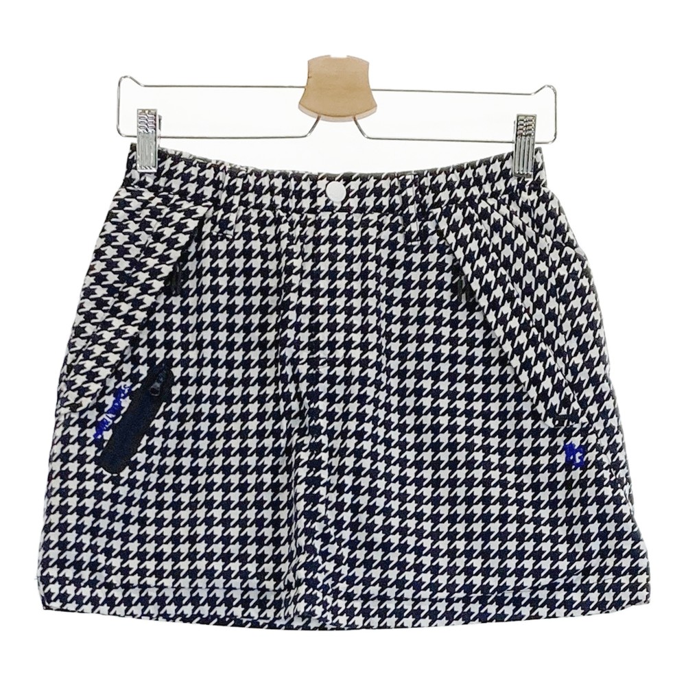PEARLY GATES パーリーゲイツ 蓄熱 中綿スカート 千鳥柄 ネイビー系 0 【中古】ゴルフウェア レディース|中古ゴルフウェア通販STST