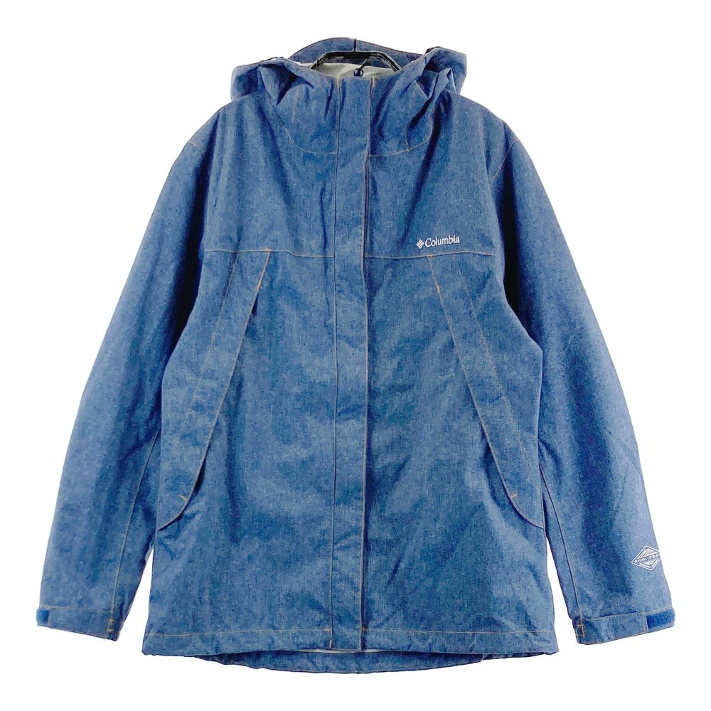 Columbia コロンビア 116PL2518 マウンテンパーカー オムニテック 防水 ブルー系 L 【中古】レディース|中古ゴルフウェア通販STST