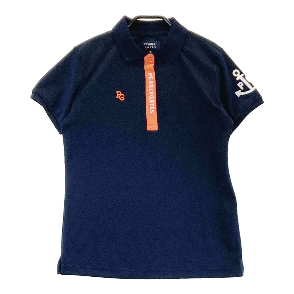 楽天市場】PEARLY GATES パーリーゲイツ 半袖ポロシャツ ネイビー系 0