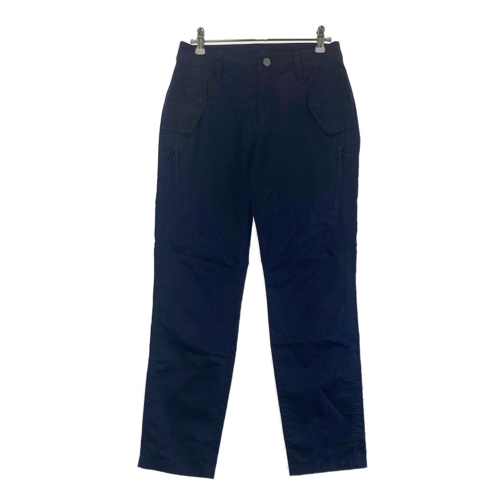 JACK BUNNY ジャックバニー コットン混 ストレッチパンツ ネイビー系 0 【中古】ゴルフウェア レディース