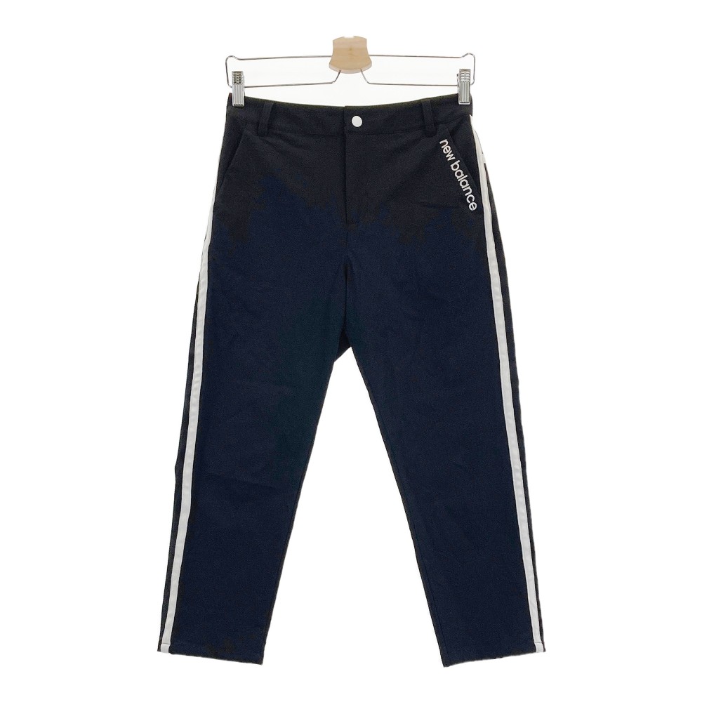 NEW BALANCE ニューバランス 2023年モデル クロップドパンツ ブラック系 1 【中古】ゴルフウェア レディース