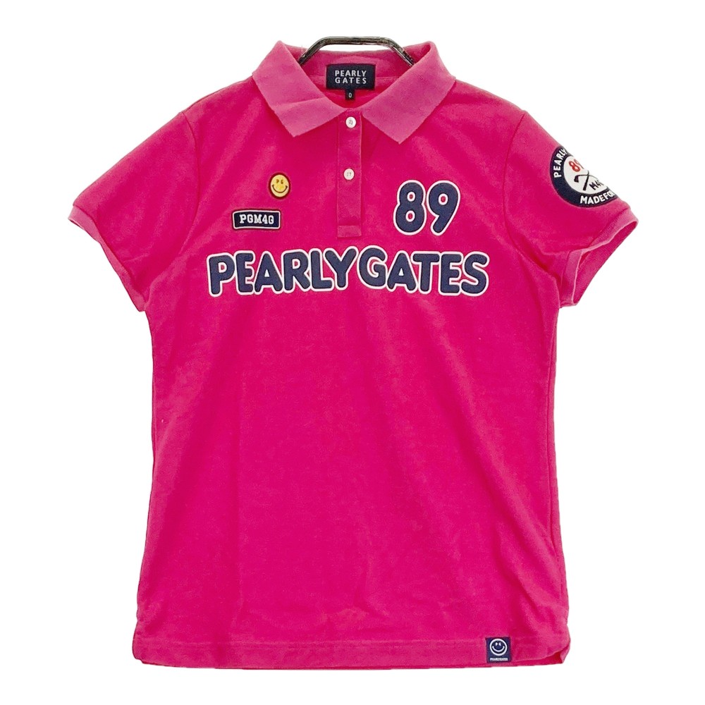 楽天市場】PEARLY GATES パーリーゲイツ 半袖ポロシャツ ピンク系 0