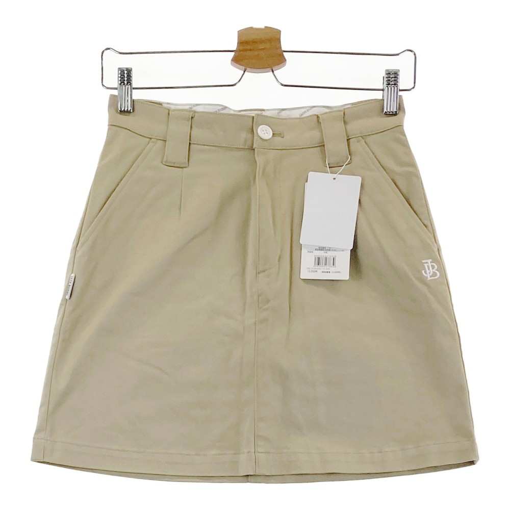 スカート　ベージュ　ジャックバニー　カラビナ　1サイズM　ゴルフウェアレディース 1240101258408_1.jpg