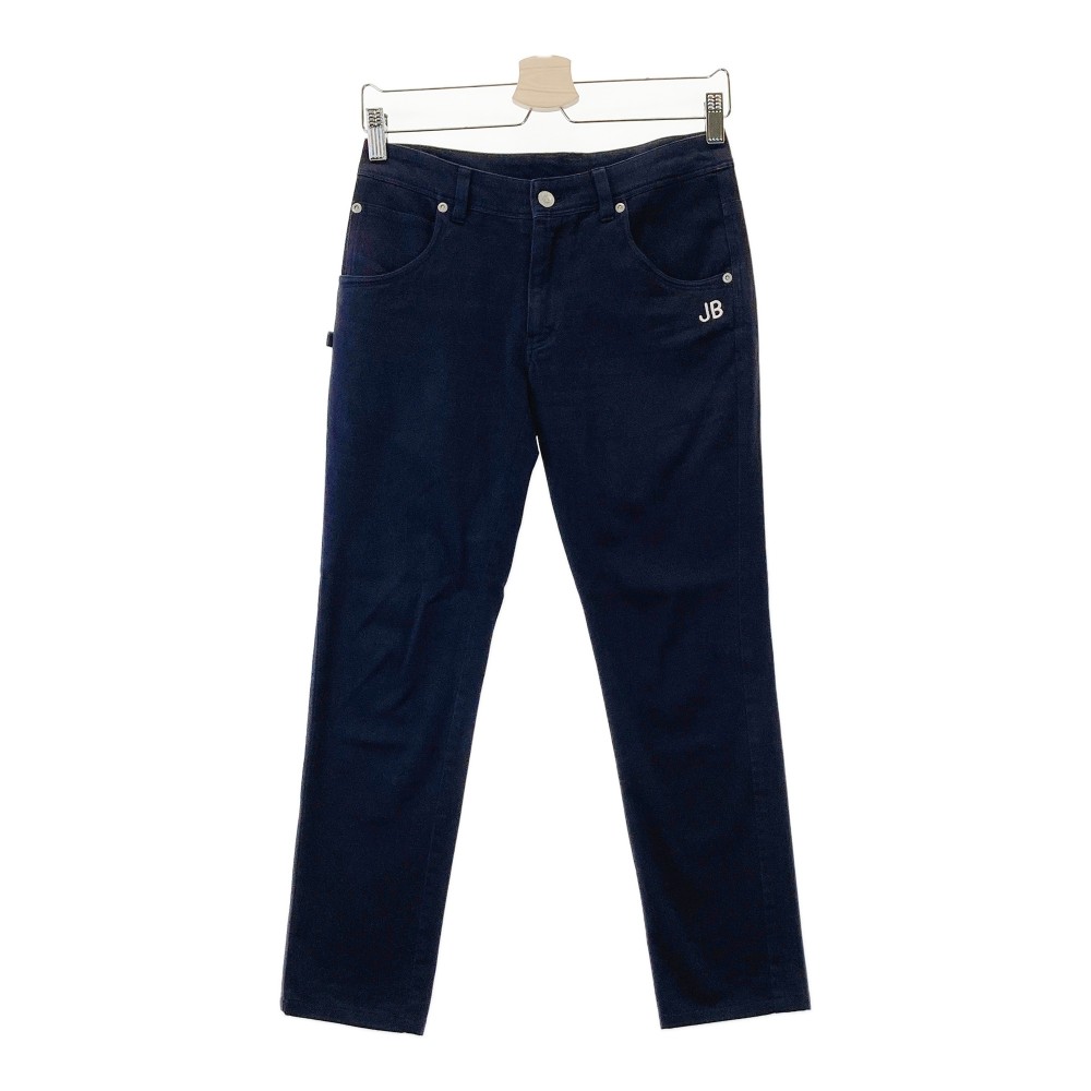 JACK BUNNY ジャックバニー ストレッチパンツ ネイビー系 0 【中古】ゴルフウェア レディース