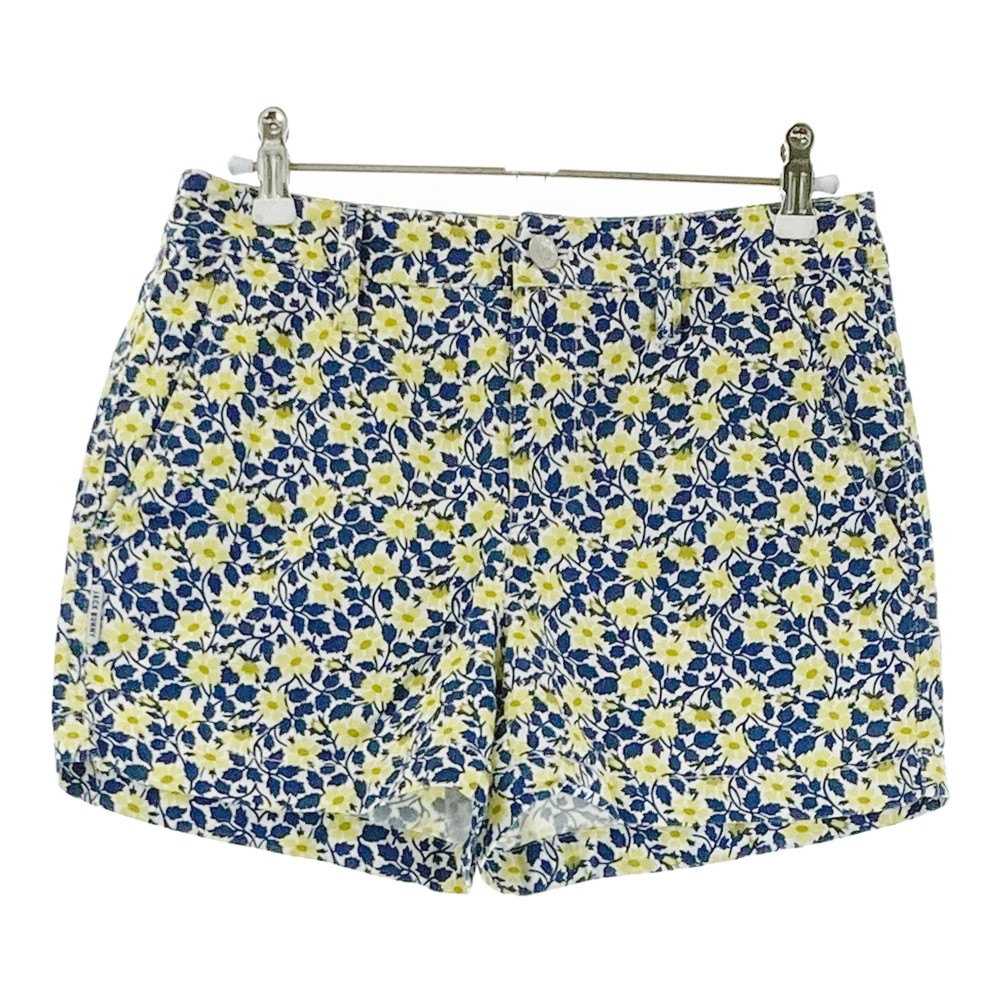 JACK BUNNY ジャックバニー ×LIBERTY ショートパンツ 総柄 イエロー系 0 【中古】ゴルフウェア レディース|中古ゴルフウェア通販STST