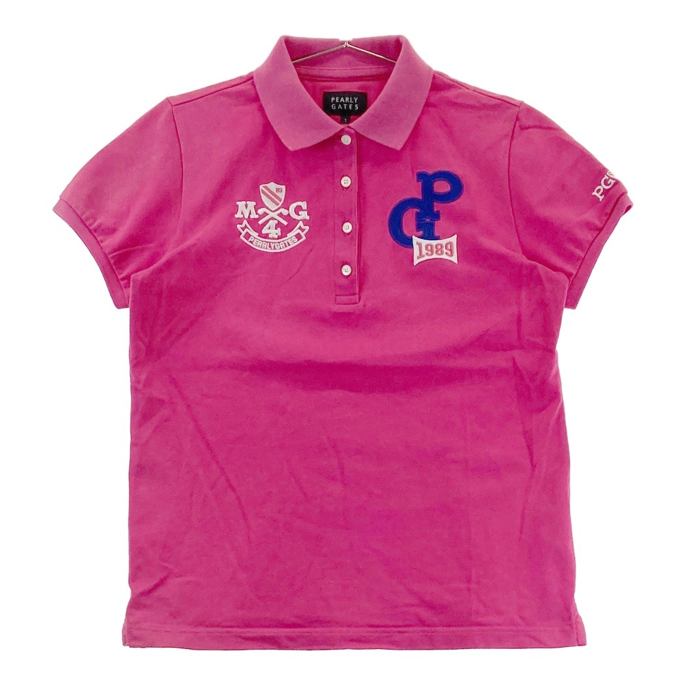 楽天市場】PEARLY GATES パーリーゲイツ 半袖ポロシャツ ピンク系 0