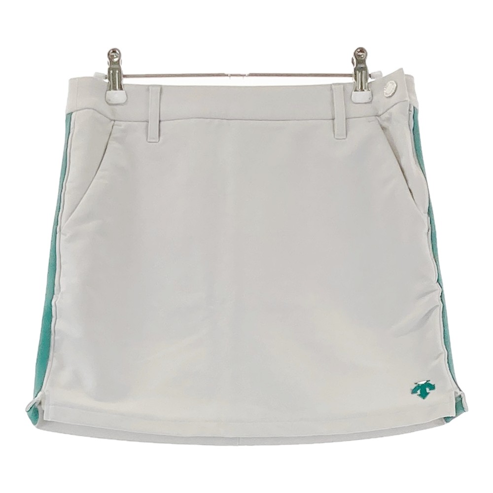 DESCENTE GOLF デサントゴルフ ストレッチスカート グレー系 M 【中古】ゴルフウェア レディース