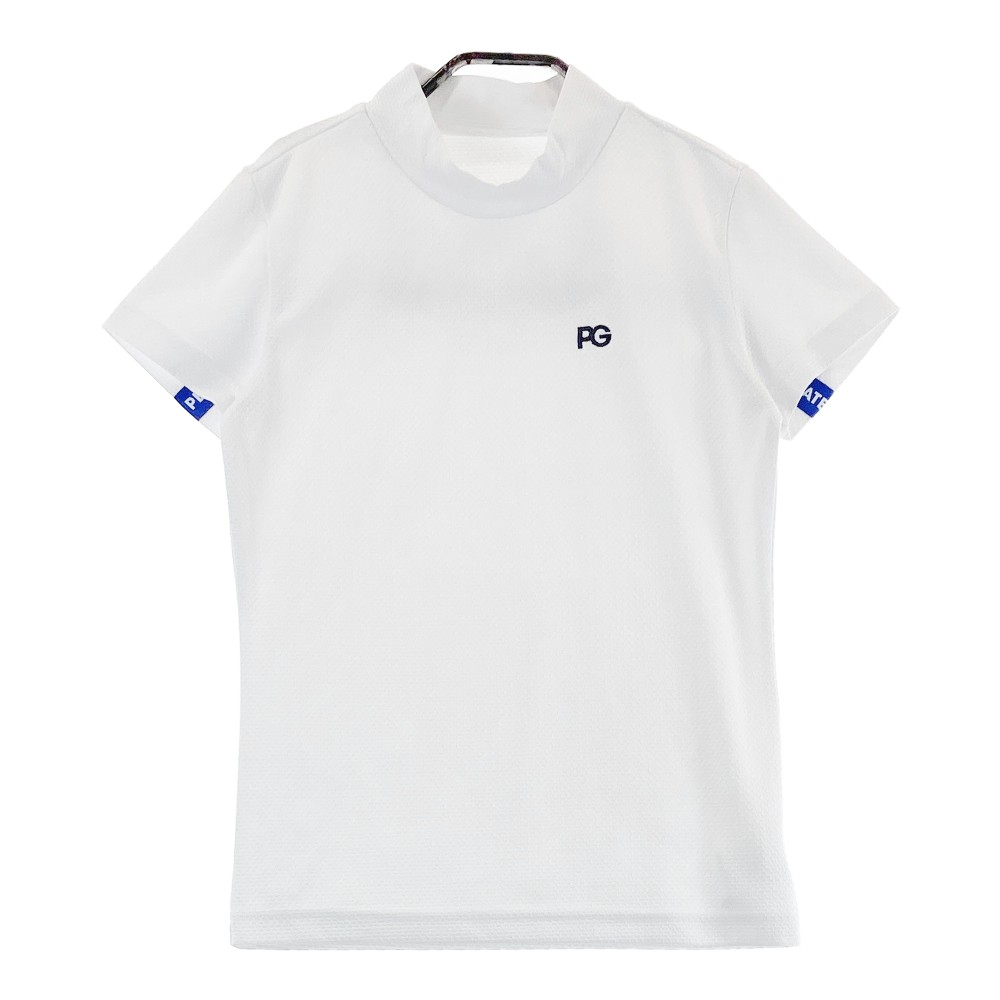 PEARLY GATES パーリーゲイツ 2023年モデル ハイネック 半袖Tシャツ ホワイト系 0 【中古】ゴルフウェア レディース 8,078円