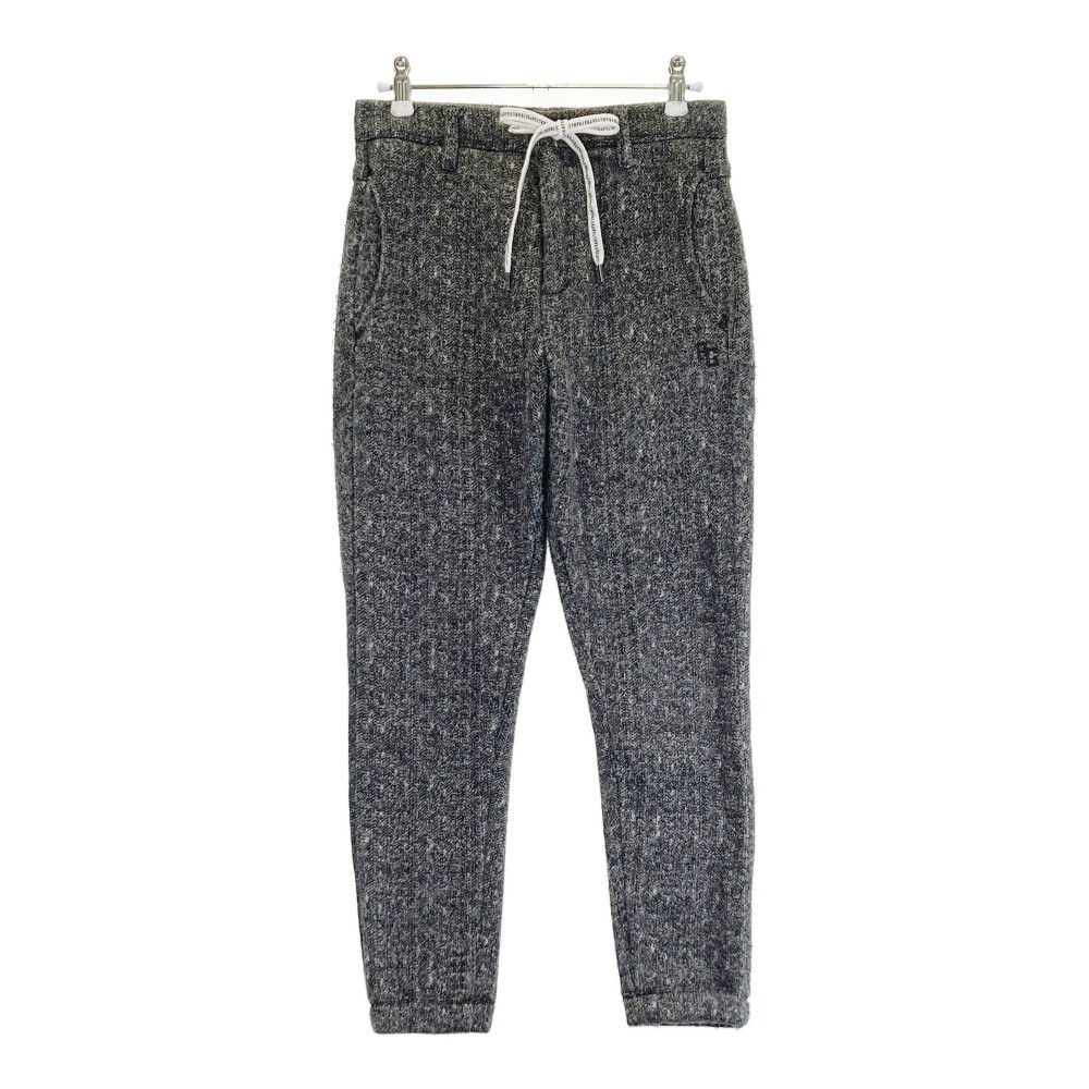 PEARLY GATES パーリーゲイツ ニットパンツ ヘリンボーン柄 グレー系 00 【中古】ゴルフウェア レディース
