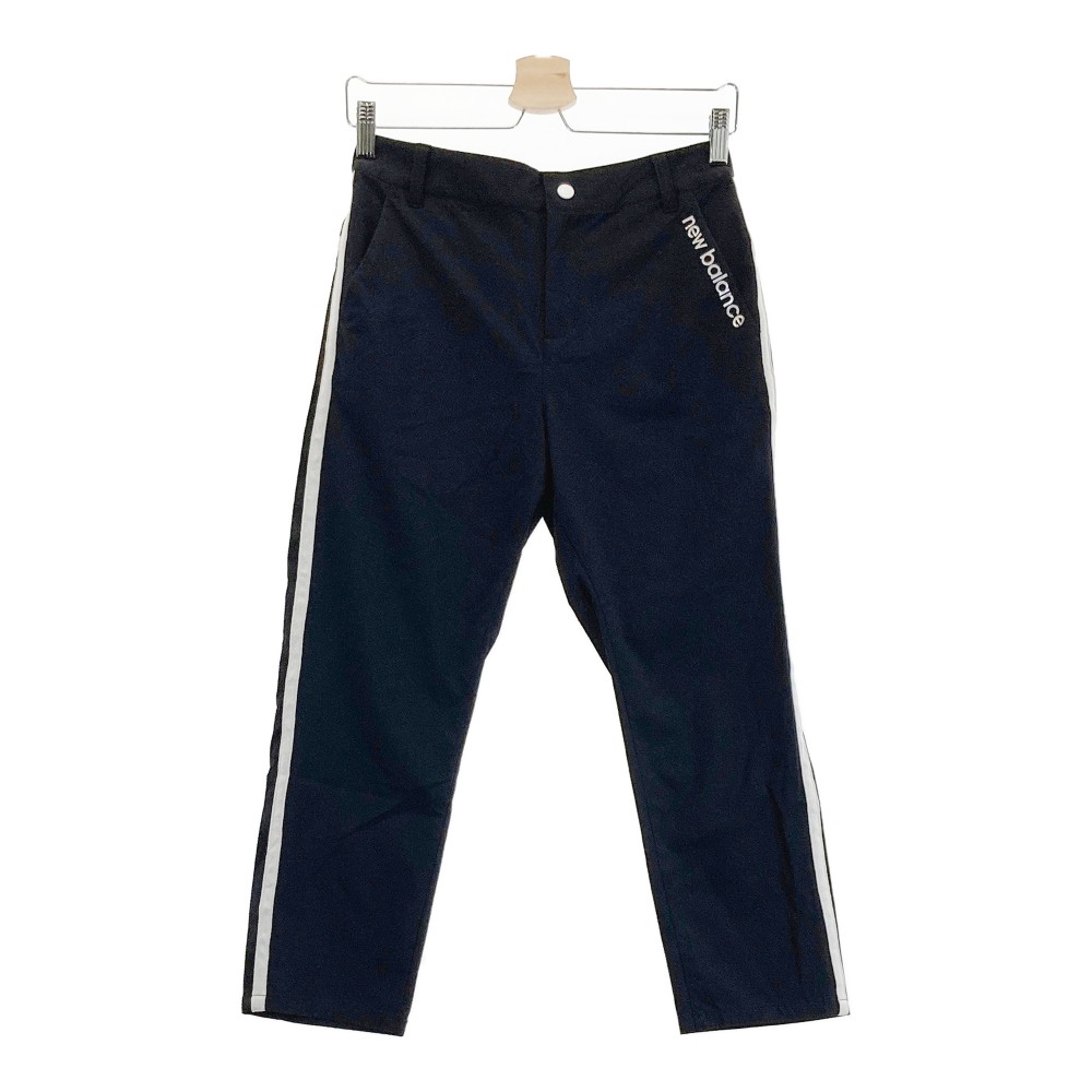 NEW BALANCE ニューバランス 2023年 モデル クロップド パンツ ブラック系 0 【中古】ゴルフウェア レディース