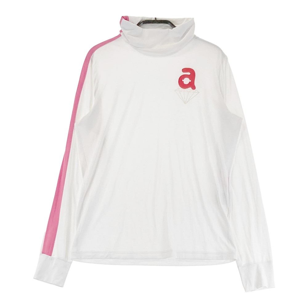 ARCHIVIO アルチビオ タートルネック 長袖Tシャツ ホワイト系 38 【中古】ゴルフウェア レディース