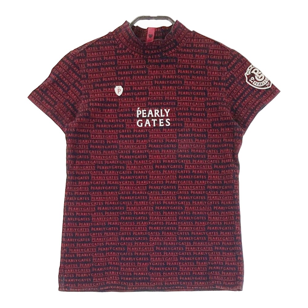 サイズ：2 PEARLY GATES パーリーゲイツ 2025年モデル バックプリント モックネック半袖Tシャツ  ブラック系 [240101497882] ゴルフウェア レディース ストスト 楽天市場】PEARLY GATES パーリーゲイツ 2025年モデル バック