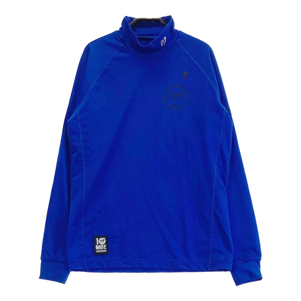MASTER BUNNY EDITION マスターバニーエディション 10周年 長袖ハイネックTシャツ ブルー系 1 【中古】ゴルフウェア レディース