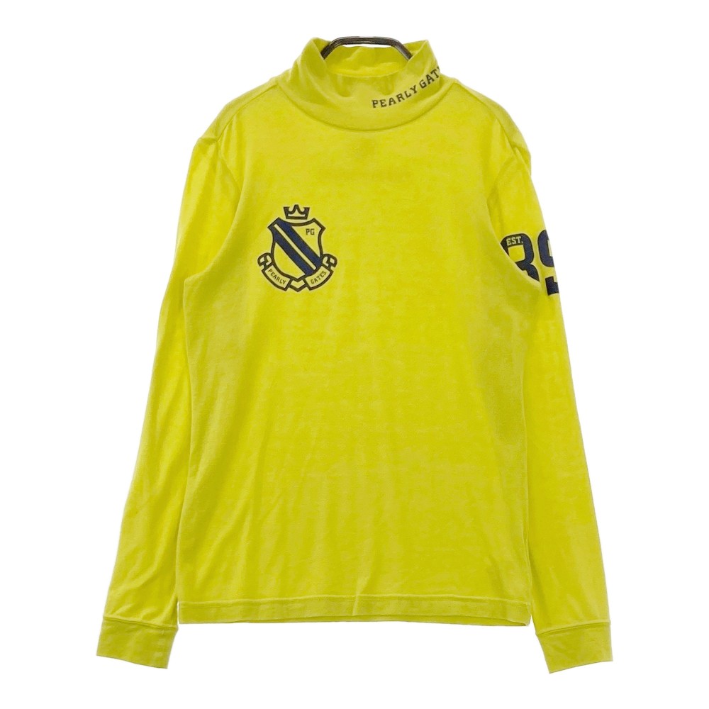 サイズ：6 PEARLY GATES パーリーゲイツ  ハイネック 裏起毛 長袖Tシャツ 迷彩 カモフラ柄 グレー系 [240101429968] ゴルフウェア メンズ ストスト 楽天市場】PEARLY GATES パーリーゲイツ ハイネック 長袖Tシャツ