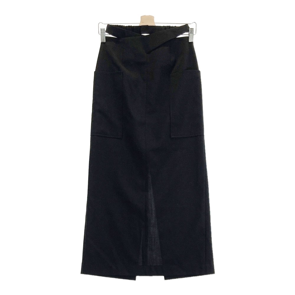 LE CIEL BLEU ルシェルブルー 24AW Cut Out Maxi Skirt スカート ブラック系 34 【中古】レディース