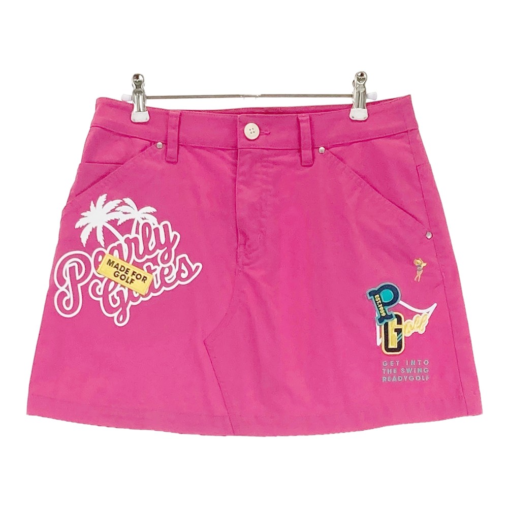 【新品】パーリーゲイツ　サイズ２　レディース　ゴルフスカート　ローズピンク 楽天市場】PEARLY GATES パーリーゲイツ スカート ピンク系 2