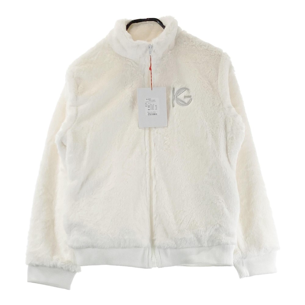 KISS ON THE GREEN キスオンザグリーン  セットアップ 毛革 上衣 スコート  白いこと系 3 【中古】ゴルフお召しもの レディース スポーツ・アウトドア-ウェア