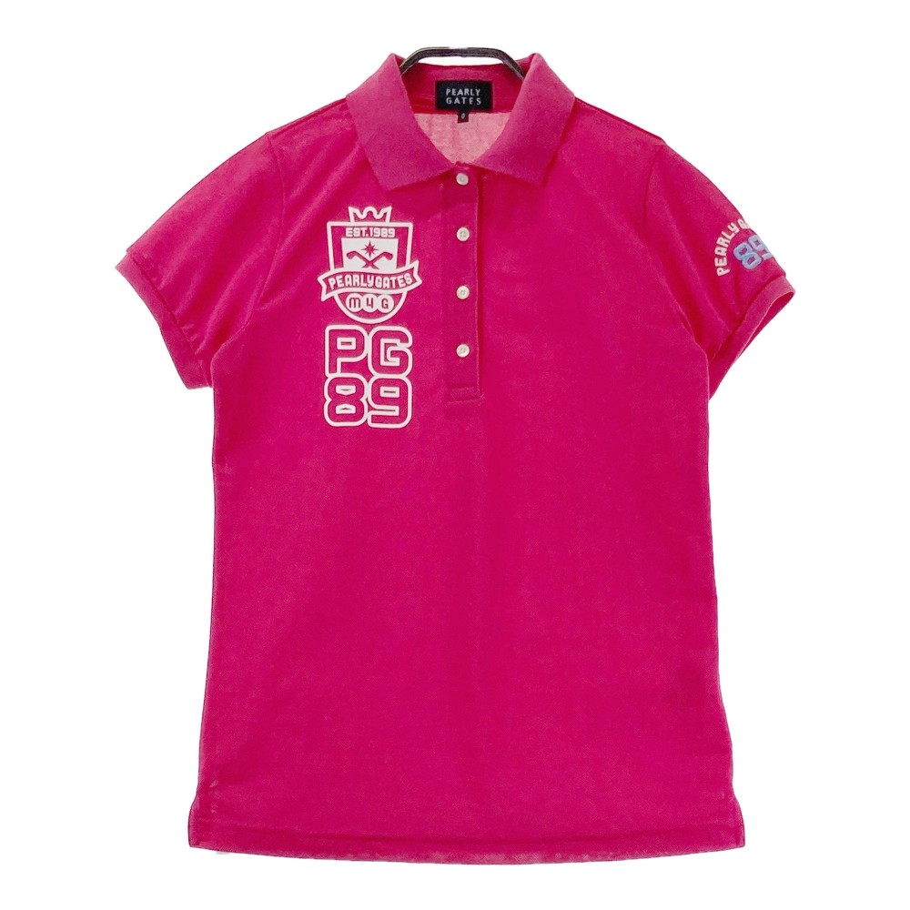 楽天市場】PEARLY GATES パーリーゲイツ 半袖ポロシャツ ピンク系 0