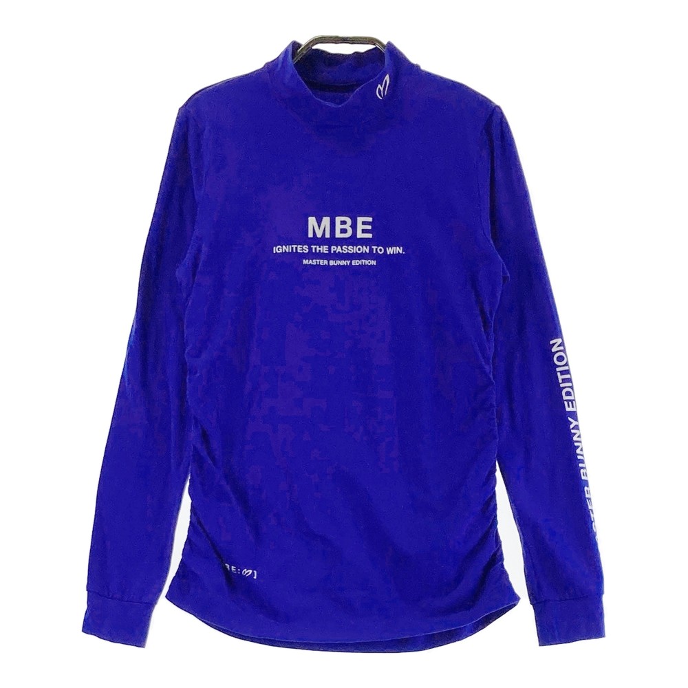 MASTER BUNNY EDITION マスターバニーエディション 2024年 長袖ハイネックTシャツ ブルー系 0 【中古】ゴルフウェア レディース|中古ゴルフウェア通販STST