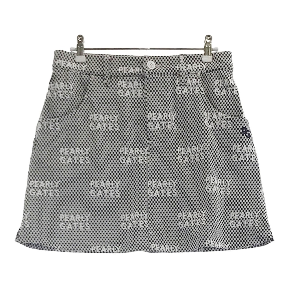 PEARLY GATES パーリーゲイツ 2023年モデル ストレッチスカート 総柄 ホワイト系 1 【中古】ゴルフウェア レディース|中古ゴルフウェア通販STST
