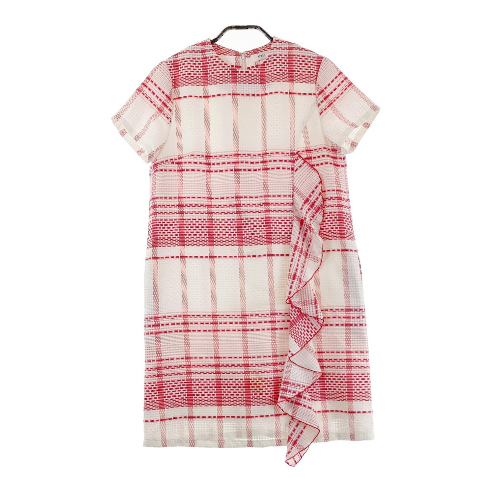 OBLI ボリュームタフタリボンワンピース ボリュームタフタリボンワンピース | DRESS | OBLI