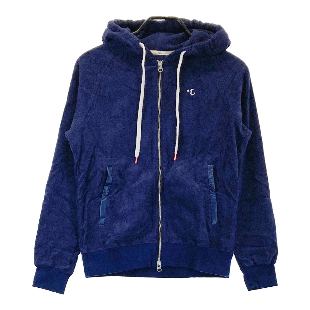 CALLAWAY SELECT キャロウェイ セレクト 241-8258300 パーカー パイル ネイビー系 M 【中古】ゴルフウェア レディース