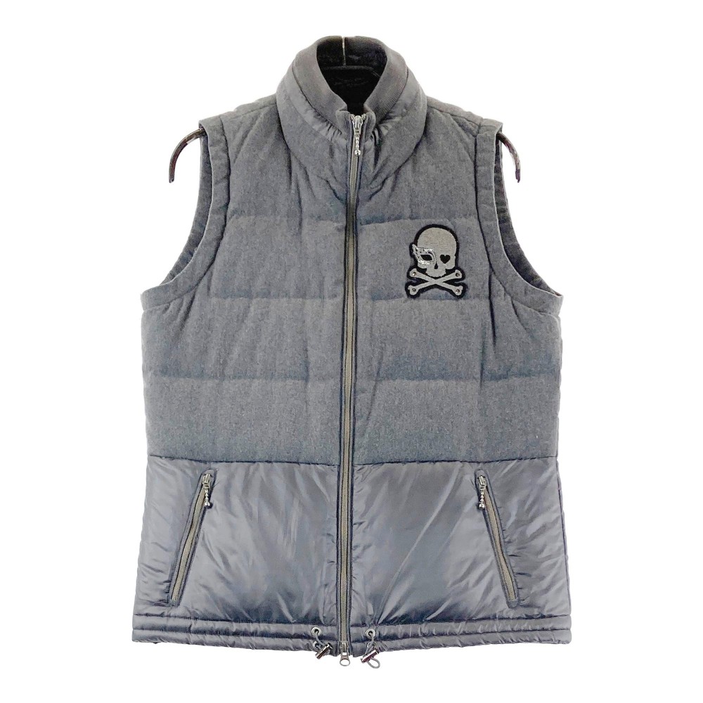 楽天市場】ダンスウィズドラゴン 2WAYダウンベスト ボルドー ファー