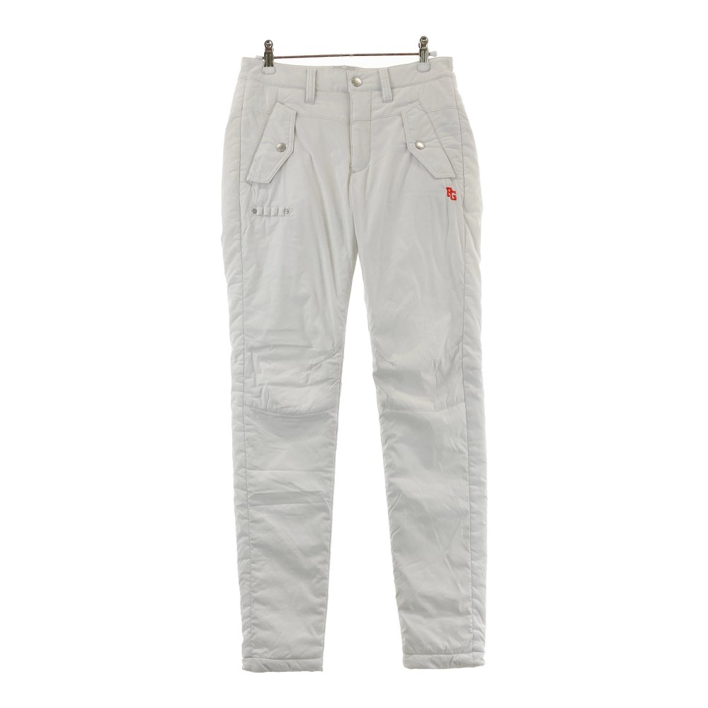 PEARLY GATES パーリーゲイツ ストレッチ 中綿パンツ ホワイト系 00 【中古】ゴルフウェア レディース