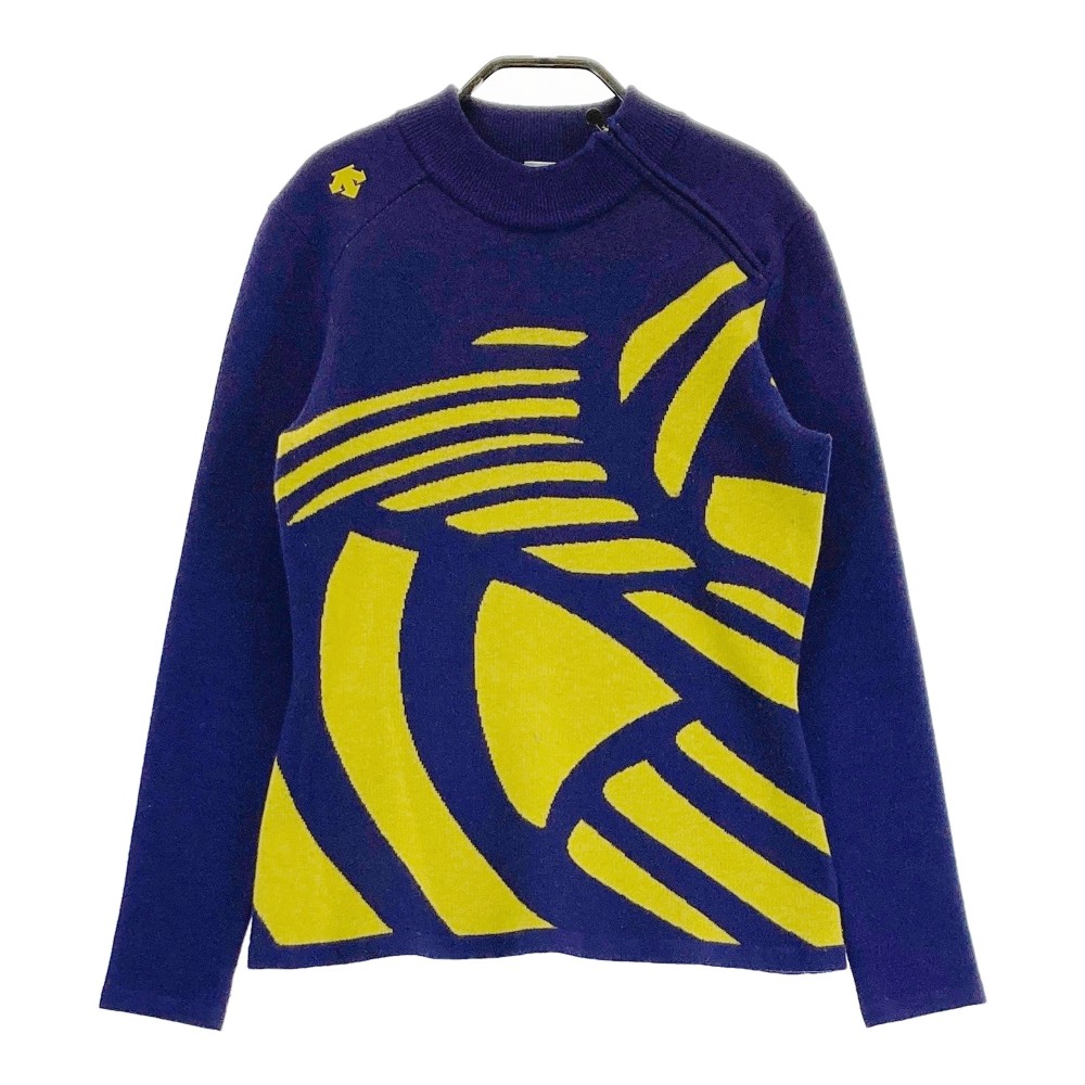 楽天市場】DESCENTE GOLF デサントゴルフ 斜めジップ 長袖ニット