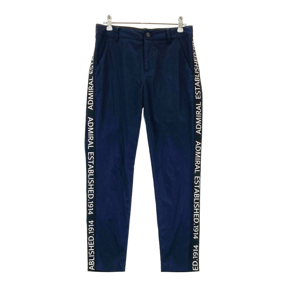 ADMIRAL アドミラル ロングパンツ ネイビー系 S 【中古】ゴルフウェア レディース