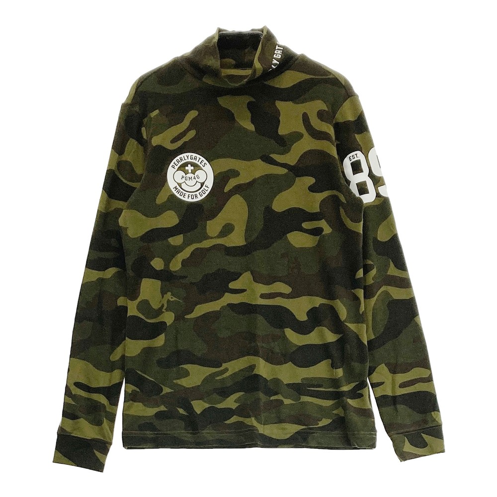 パーリーゲイツ カモフラ柄セットアップモックネック 【メンズ サイズ6（XL）】 パーリーゲイツ カモフラ柄セットアップモックネック 【メンズ