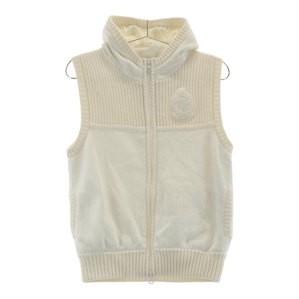 23区GOLF フード付き ニット ベスト 裏地付き ホワイト 2 23区GOLF フード付き ニット ベスト 裏地付き ホワイト 2 ラウドマウス